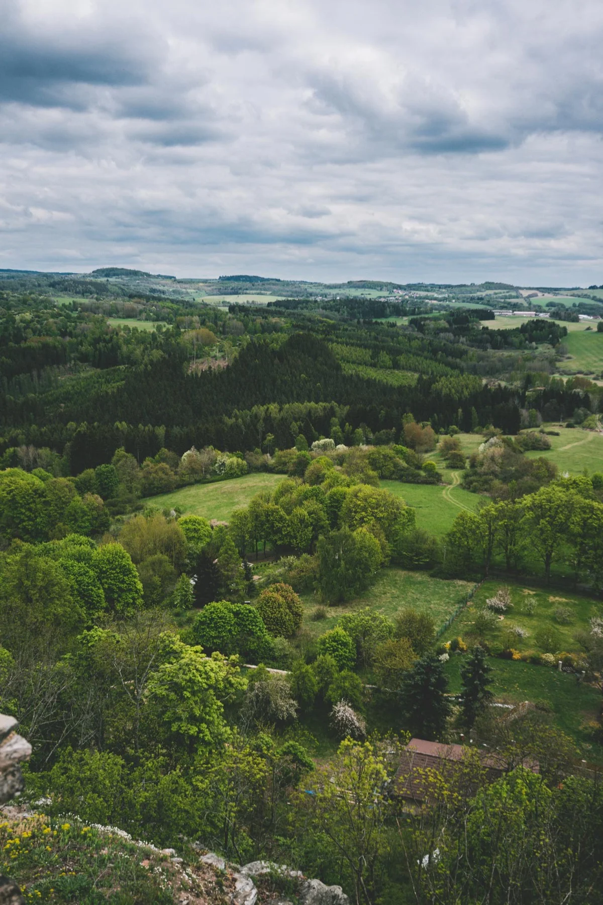 Výhled z Andělské Hory