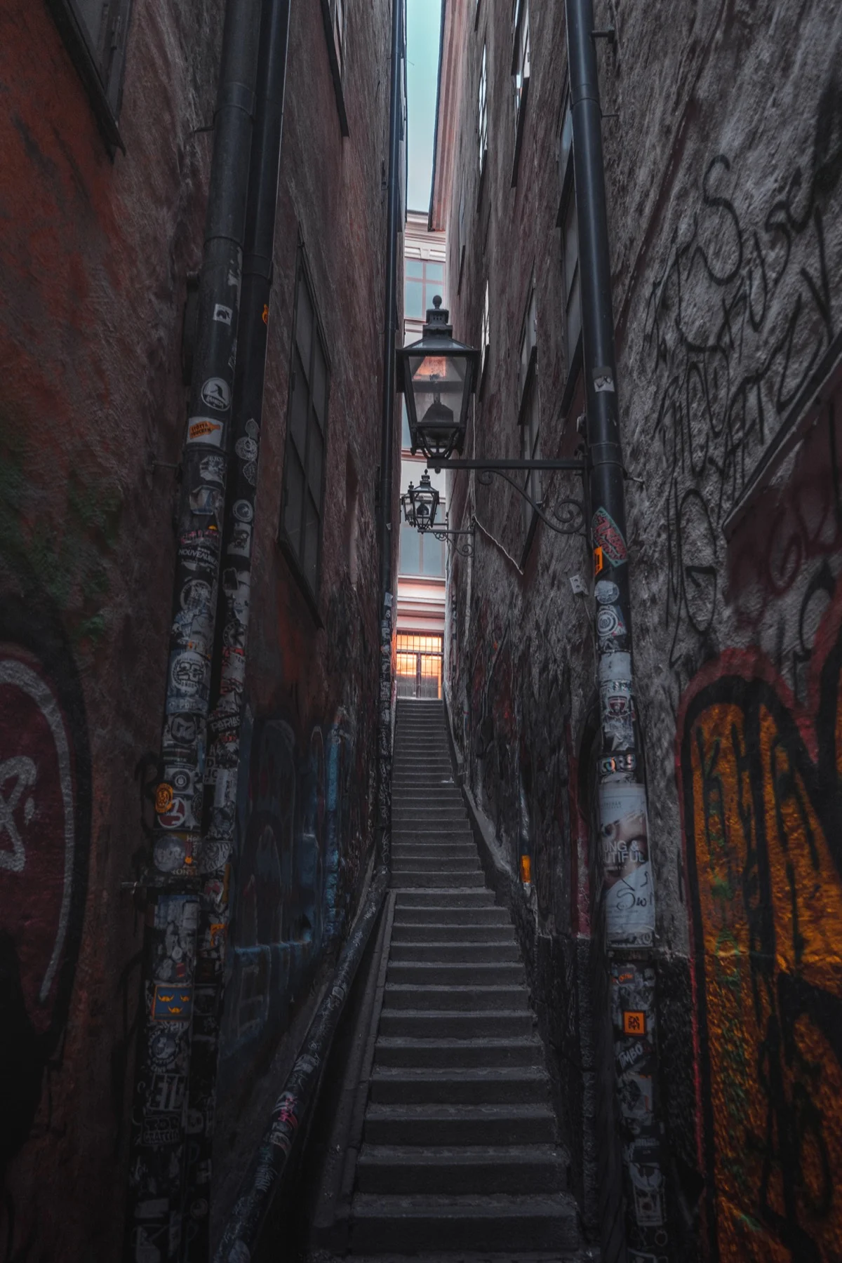 Gamla Stan - úzké uličky