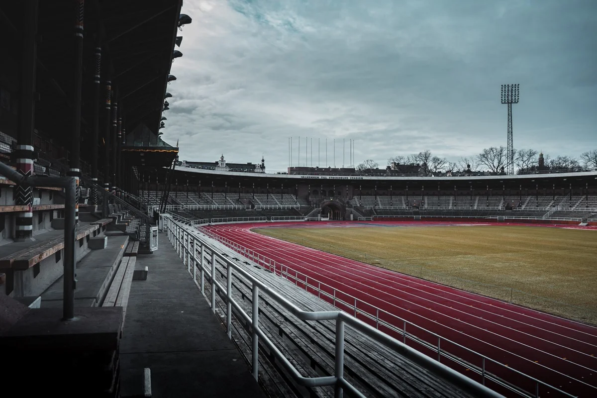 Olympijský stadion - ovál