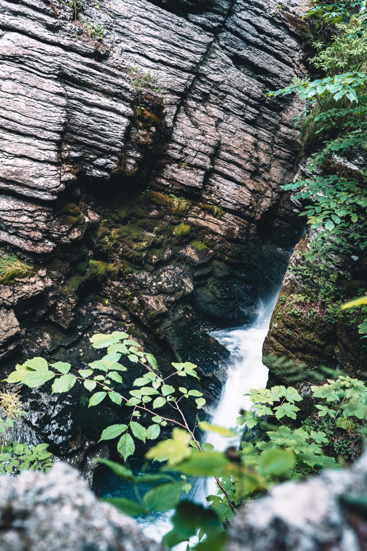 Vodopády Thurwasserfälle